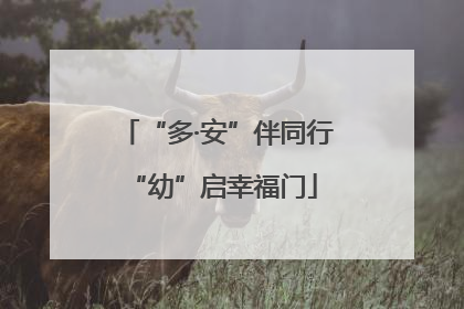 “多·安”伴同行 “幼”启幸福门