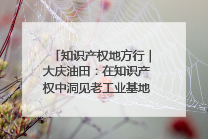 知识产权地方行｜大庆油田：在知识产权中洞见老工业基地的 “创新密码”