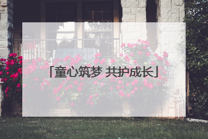 童心筑梦 共护成长