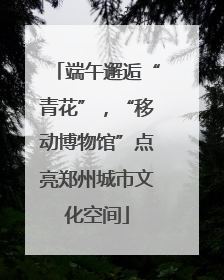 端午邂逅“青花”，“移动博物馆”点亮郑州城市文化空间