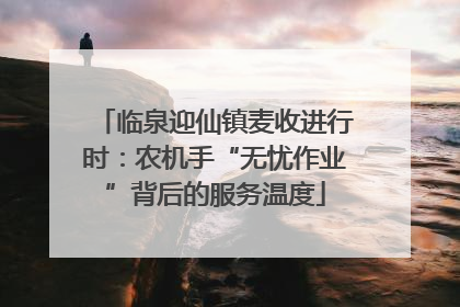 临泉迎仙镇麦收进行时：农机手“无忧作业”背后的服务温度