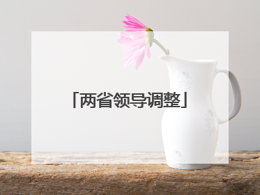 两省领导调整
