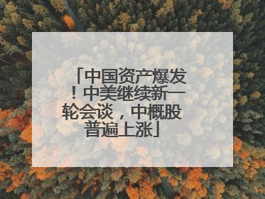 中国资产爆发！中美继续新一轮会谈，中概股普遍上涨