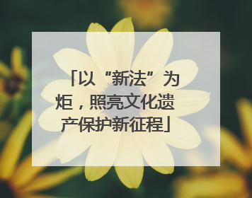 以“新法”为炬，照亮文化遗产保护新征程