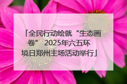 全民行动绘就“生态画卷” 2025年六五环境日郑州主场活动举行