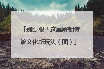 别眨眼！这里解锁传统文化新玩法（图）