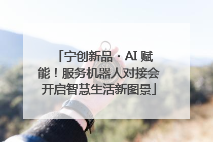 宁创新品・AI 赋能！服务机器人对接会开启智慧生活新图景
