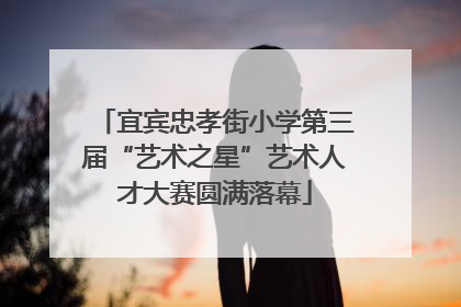 宜宾忠孝街小学第三届“艺术之星”艺术人才大赛圆满落幕