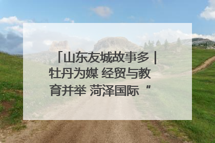 山东友城故事多｜牡丹为媒 经贸与教育并举 菏泽国际“朋友圈”扩容升级