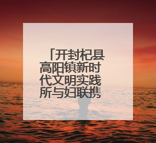 开封杞县高阳镇新时代文明实践所与妇联携手助力“三夏”生产