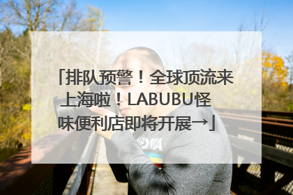 排队预警！全球顶流来上海啦！LABUBU怪味便利店即将开展→