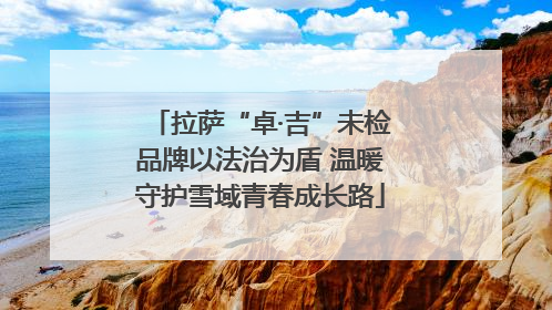 拉萨“卓·吉”未检品牌以法治为盾 温暖守护雪域青春成长路