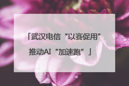 武汉电信“以赛促用”推动AI“加速跑”