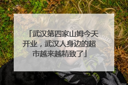 武汉第四家山姆今天开业，武汉人身边的超市越来越精致了