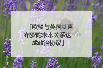 欧盟与英国就直布罗陀未来关系达成政治协议