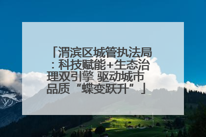 渭滨区城管执法局：科技赋能+生态治理双引擎 驱动城市品质“蝶变跃升”