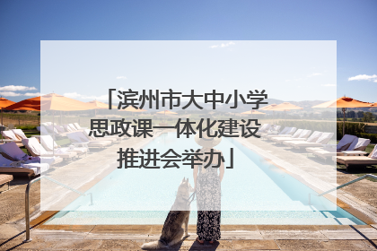 滨州市大中小学思政课一体化建设推进会举办