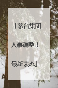茅台集团人事调整！最新表态