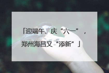 迎端午、庆“六一”，郑州海昌又“添新”
