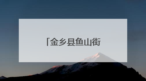 金乡县鱼山街道开展“三防”护苗活动