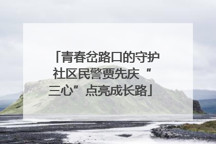 青春岔路口的守护 社区民警贾先庆“三心”点亮成长路