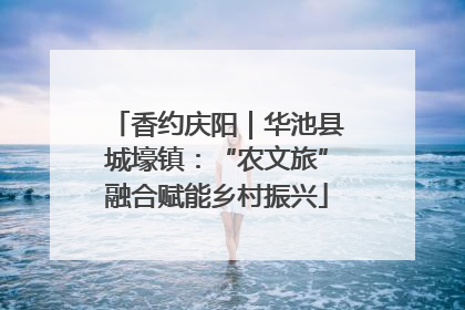 香约庆阳｜华池县城壕镇：“农文旅”融合赋能乡村振兴