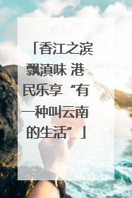 香江之滨飘滇味 港民乐享“有一种叫云南的生活”