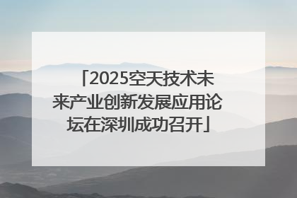 2025空天技术未来产业创新发展应用论坛在深圳成功召开