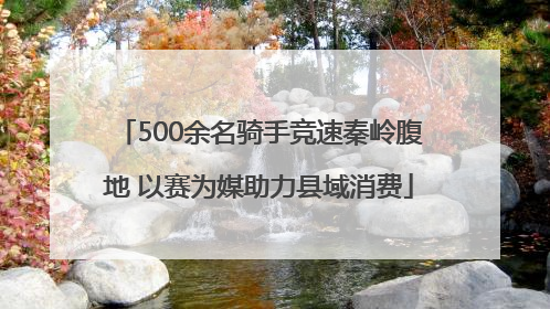 500余名骑手竞速秦岭腹地 以赛为媒助力县域消费